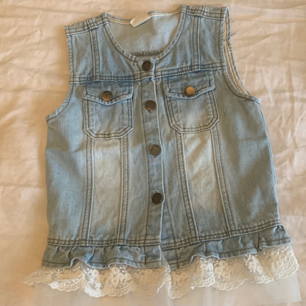 Denim vest
